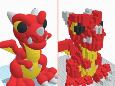 Online workshop: maak 3D LEGO-ontwerp